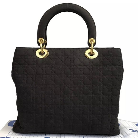RARE Style Lady Dior Double Zip Cannage Bag - Picture 2 of 15